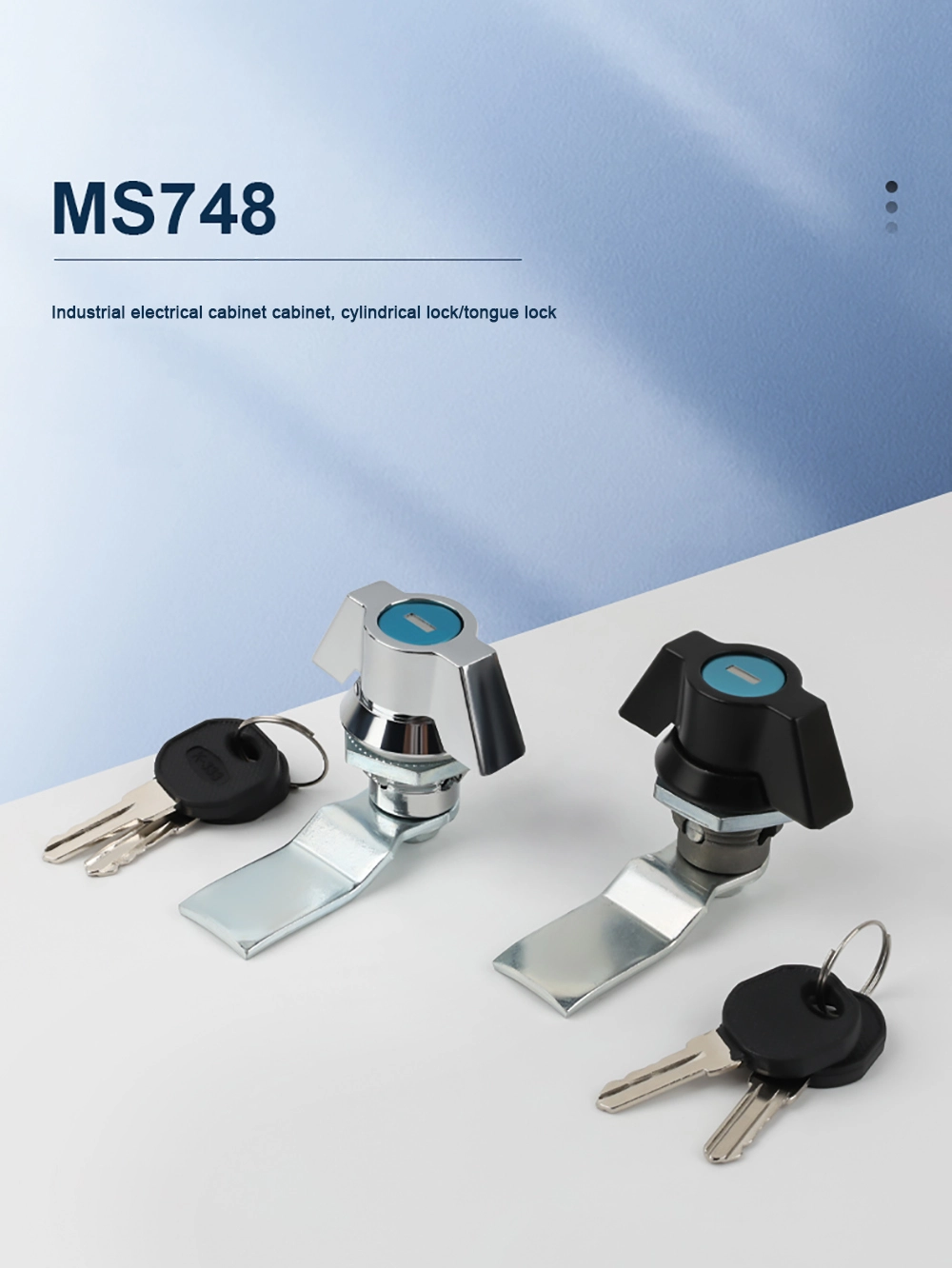 Cylindrical Locks For Hardware And Industrial Equipment